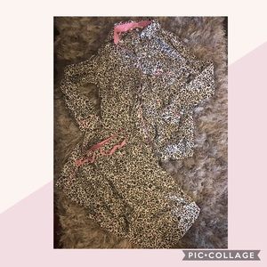 Victoria’s Secret Leopard Mayfair pajamas XS